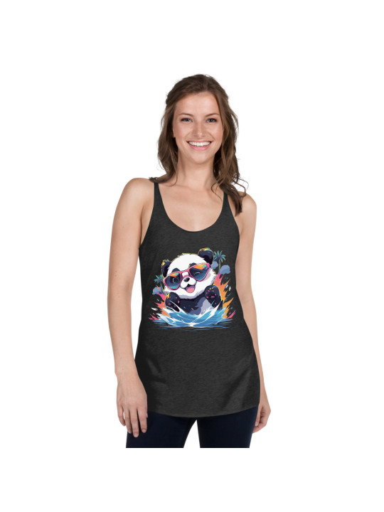 Bambit Women's Racerback Tank Uno