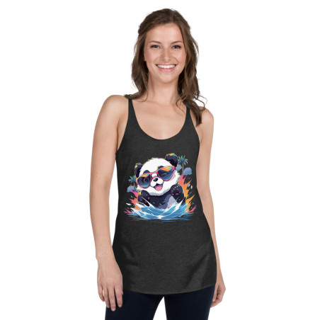 Bambit Women's Racerback Tank Uno