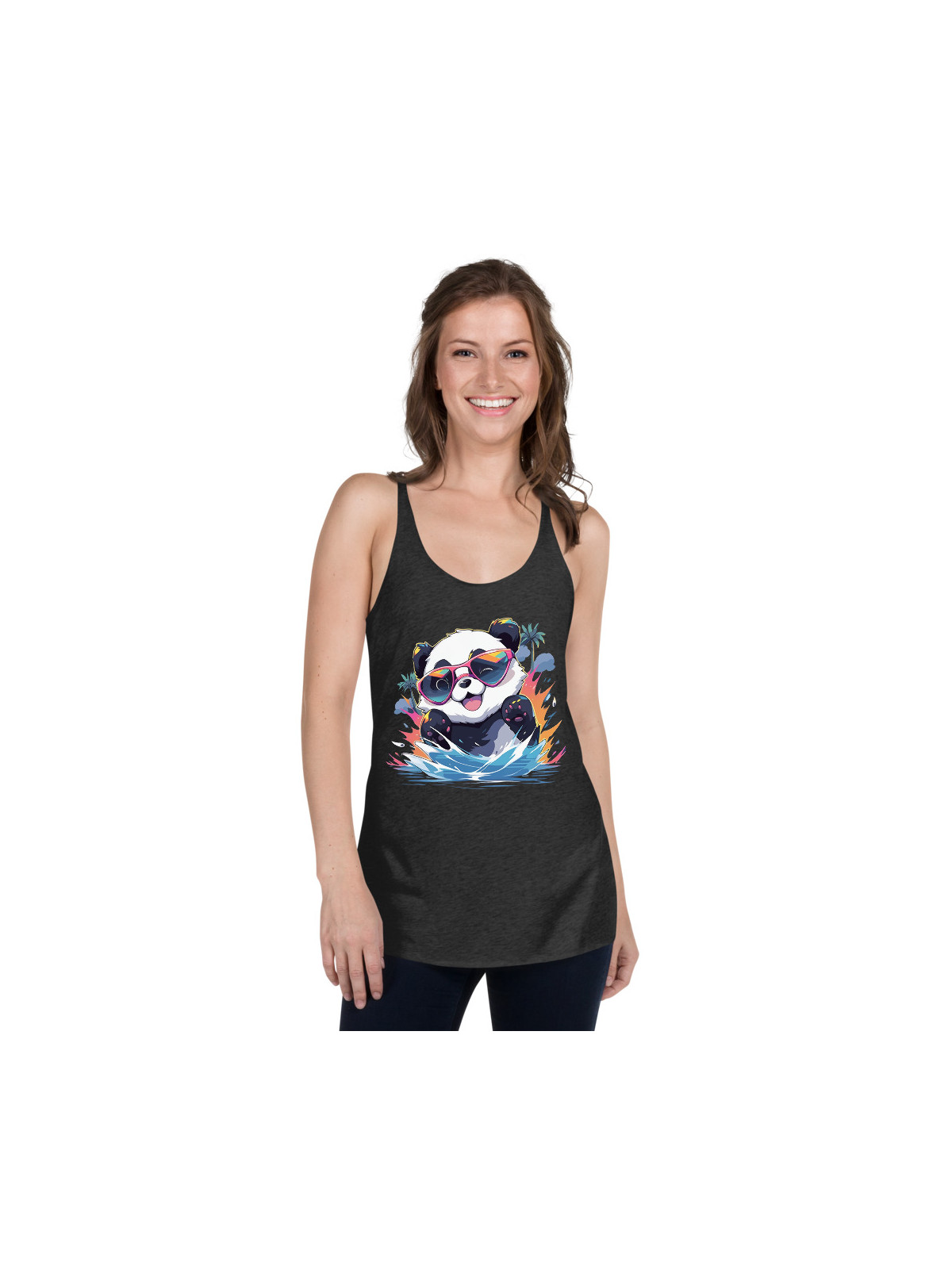 Bambit Women's Racerback Tank Uno